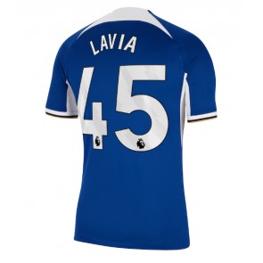 Chelsea Romeo Lavia #45 Domaci Dres 2023-24 Kratak Rukavima